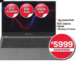 Pick n Pay Packard Bell Celeron Laptop offer