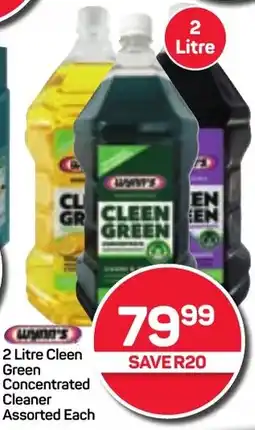 Pick n Pay Wynn's Cleen Green Concentrated Cleaner Assorted Each offer