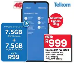 Pick n Pay Hisense U71 Pro 32GB offer