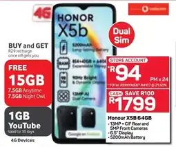 Pick n Pay Honor X5B 64GB offer