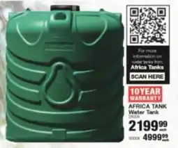 Build It AFRICA TANK Water Tank offer