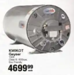 Build It KWIKOT Geyser offer