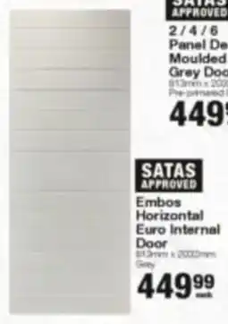 Build It Embos Horizontal Euro Internal Door offer