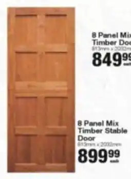 Build It 8 Panel Mix Timber Stable Door offer
