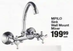 Build It MPILO Sink Wall Mount Mixer offer