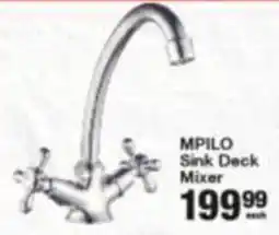 Build It MPILO Sink Deck Mixer offer