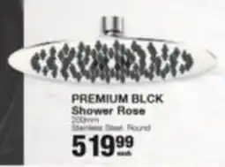 Build It PREMIUM BLCK Shower Rose offer