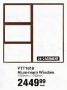 Build It PTT1818 Aluminium Window offer