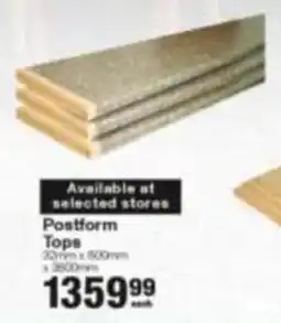 Build It Postform Tops offer