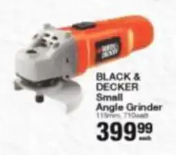 Build It BLACK & DECKER Small Angle Grinder offer