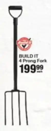 Build It BUILD IT 4 Prong Fork offer