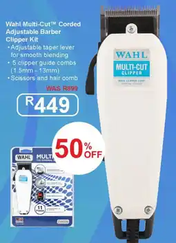 OK Furniture Wahl Multi-Cut Corded Adjustable Barber Clipper Kit offer