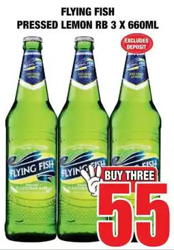 Boxer Superstores Flying fish pressed lemon rb offer