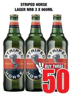 Boxer Superstores Striped horse lager nrb offer