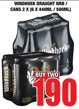 Boxer Superstores Windhoek draught nrb/ cans offer