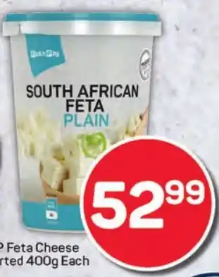 Pick n Pay Hypermarket PnP Feta Cheese Assorted offer