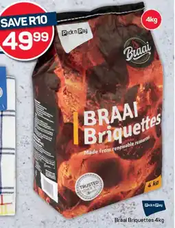Pick n Pay Hypermarket Pick n Pay Braai Briquettes offer