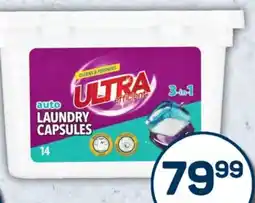 Pick n Pay Hypermarket PnP Ultra Efficient Auto Laundry Capsules offer