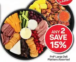 Pick n Pay Hypermarket PnP Large Deli Platters Assorted offer