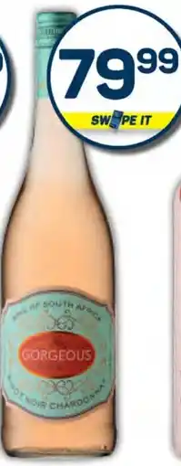 Pick n Pay Hypermarket Gorgeous Pinot Noir Chardonnay offer