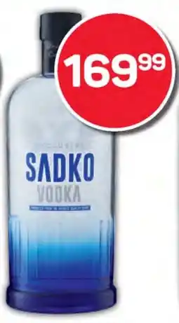 Pick n Pay Hypermarket Sadko Exclusive Vodka offer