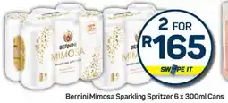 Pick n Pay Hypermarket Bernini Mimosa Sparkling Spritzer Cans offer