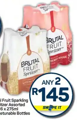 Pick n Pay Hypermarket Brutal Fruit Sparkling Spritzer Assorted Non-Retunable Bottles offer