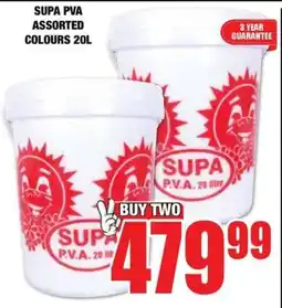 Boxer Build Supa pva assorted colours offer