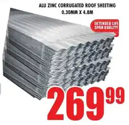 Boxer Build Alu zinc corrugated roof sheeting offer