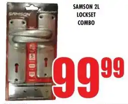 Boxer Build Samson 2l lockset combo offer