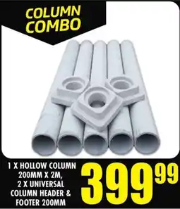 Boxer Build Column Combo offer