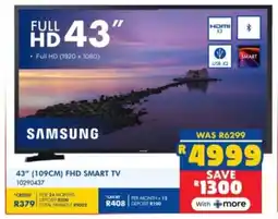 Russells SAMSUNG 43" (109CM) FHD Smart TV offer