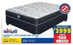 Russells Serenity double bed set offer