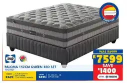 Russells Sealy paloma queen bed set offer