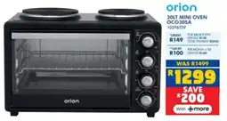 Russells Orion mini oven offer