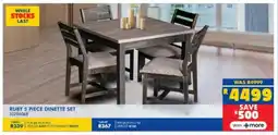 Russells Ruby dinette set offer
