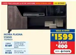 Russells Moira plasma stand offer