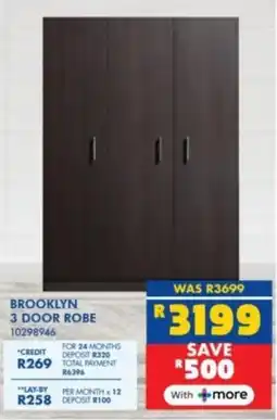 Russells Brooklyn 3 door robe offer