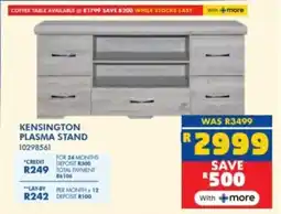 Russells Kensington plasma stand offer
