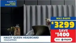 Russells Hailey queen headboard offer