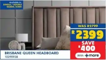 Russells Brisbane queen headboard offer