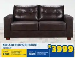 Russells Adelaide 2 division couch offer