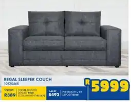 Russells Regal sleeper couch offer