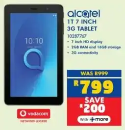 Russells Alcatel 1T 7 Inch 3G Tablet offer