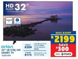 Russells Orion 32" (81CM) HD Smart TV offer