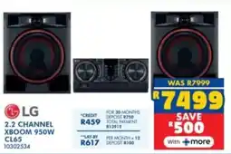 Russells LG 2.2 channel xboom 950w offer