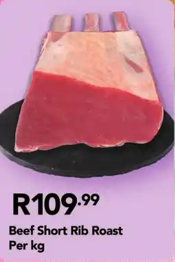 Shoprite Beef Short Rib Roast offer