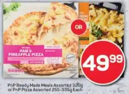 Pick n Pay PnP Ready Made Meals Assorted or PnP Pizza Assorted offer