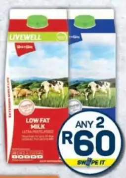 Pick n Pay PnP Ultra Pasteurised Milk Assorted offer