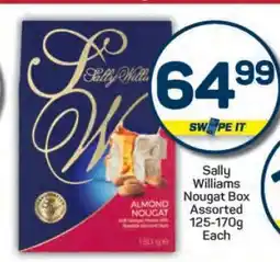 Pick n Pay Sally Williams Nougat Box Assorted 125-170g Each offer